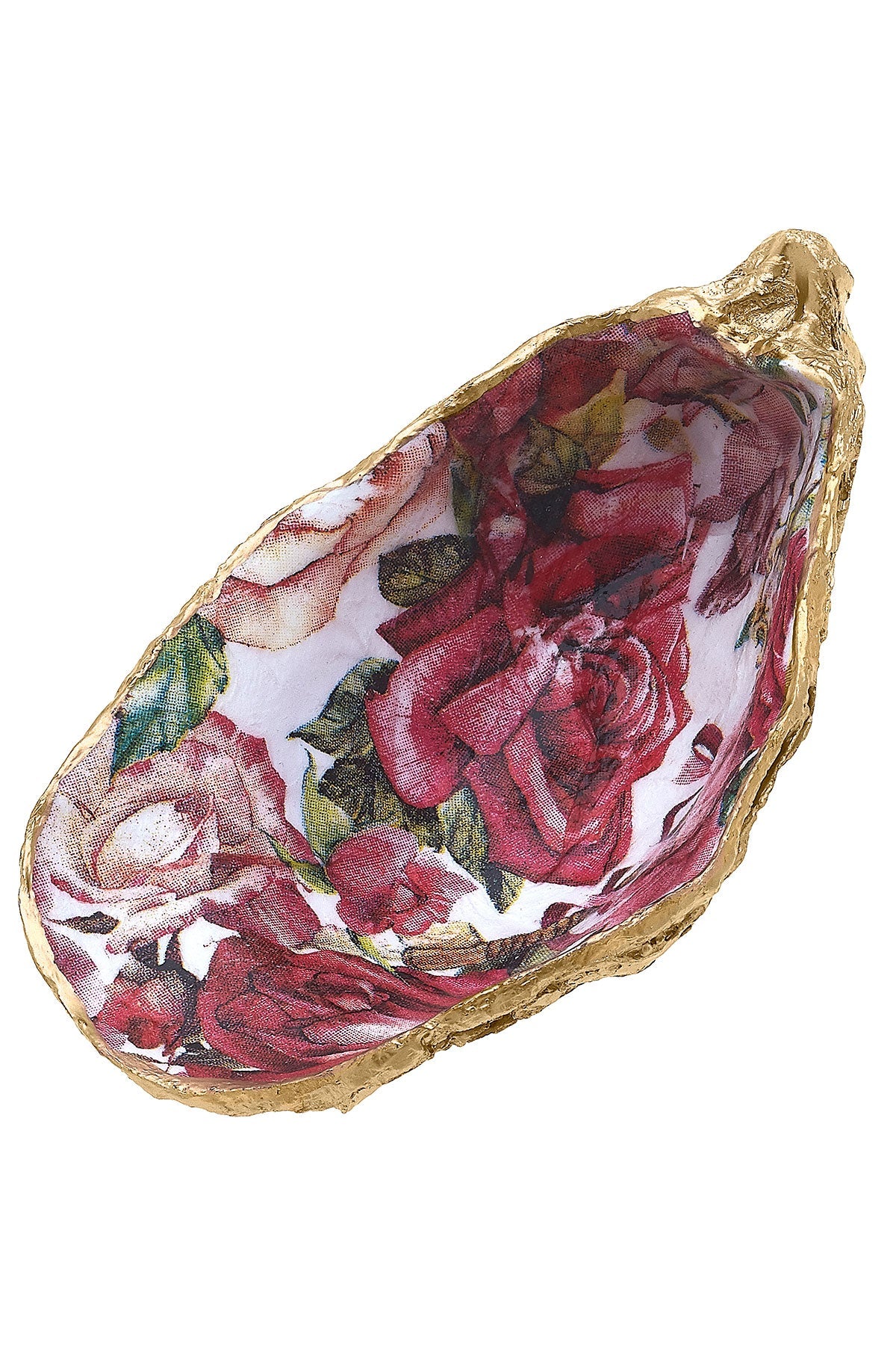 Abigail Decoupage Oyster Ring Dish